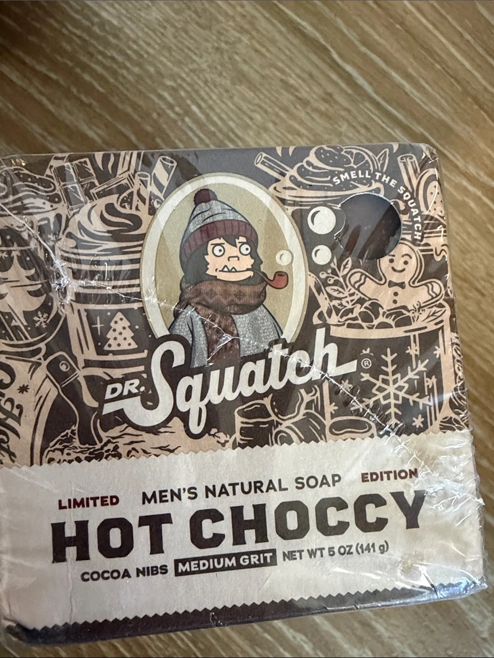 Bundle Dr. Squatch Hot Choccy Men's Soap Bar 6 pack